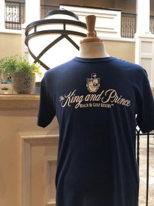 King and Prince Apparel - Unisex -  T shirt - Navy